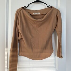 Free People off the shoulder thermal